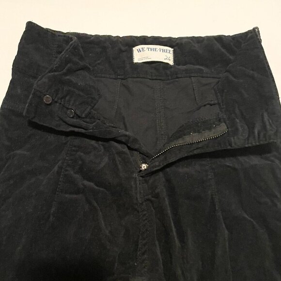 We The Free Corduroy Pants Flair Bell Bottom High Rise Womens Sz 26 Free People - Picture 5 of 16